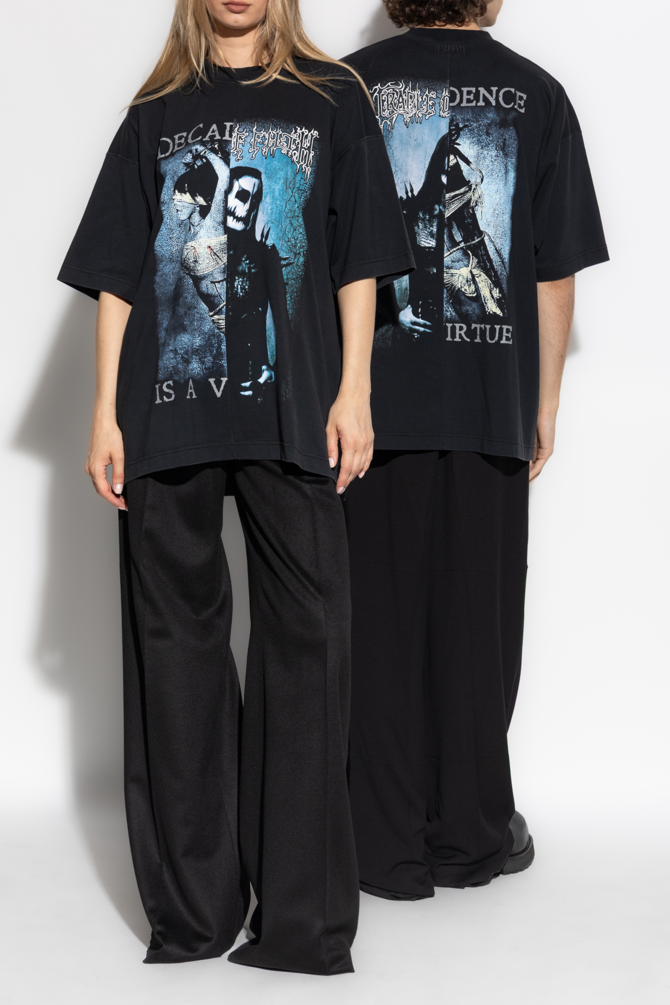 【VETEMENTS】1000 PERCENT T-SHIRT Tシャツ VETEMENTS Oversize T-shirt | Men's Clothing | Vitkac